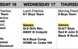 Nov 15-19 Basketball Schedule